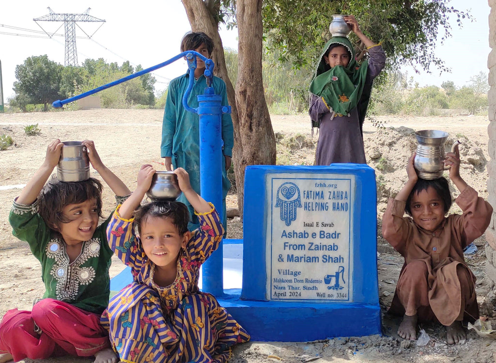 Sindh, Pakistan – Ashab e Badr From Zainab & Mariam Shah – FZHH Water Well# 3344