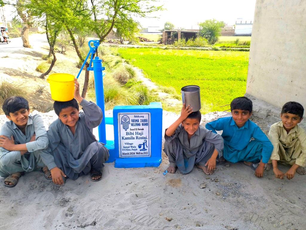 Punjab, Pakistan – Bibi Haji Kamila Rostai – FZHH Water Well# 3322