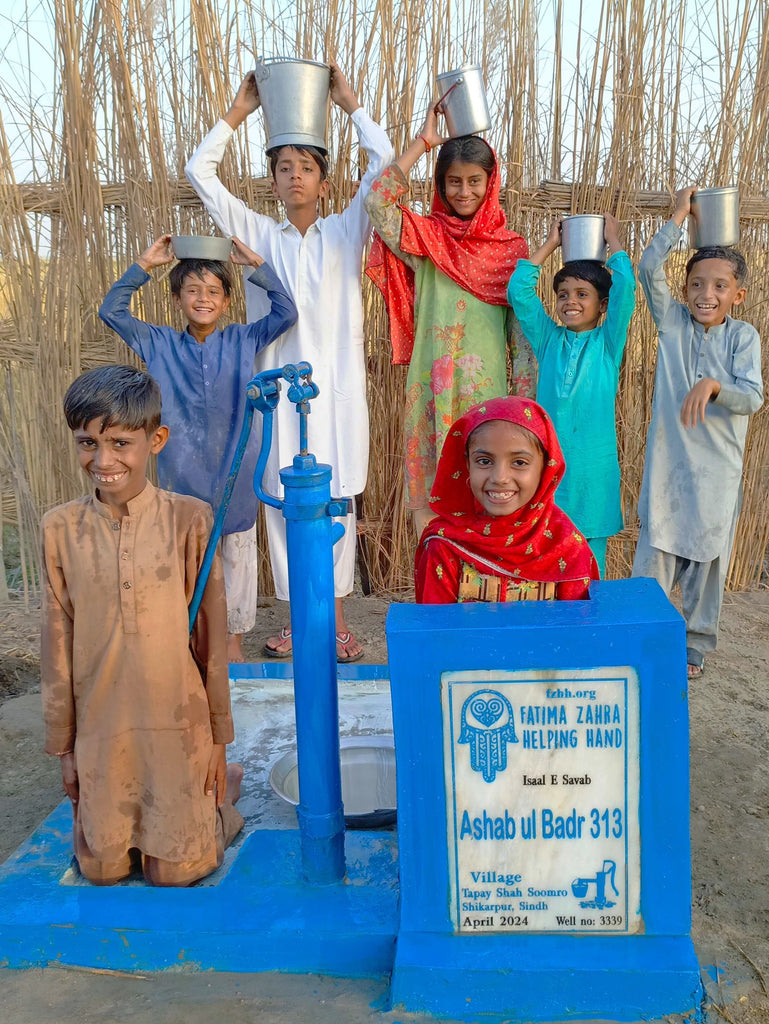 Sindh, Pakistan – Ashab ul Badar 313 – FZHH Water Well# 3339