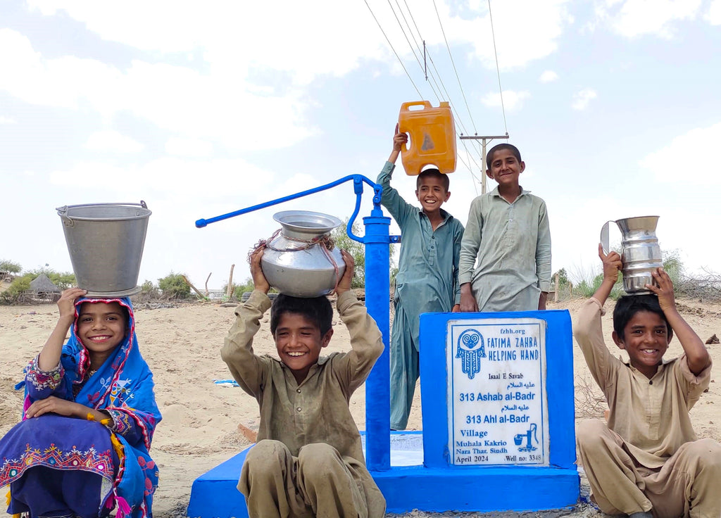 Sindh, Pakistan – 313 Ashab al-Badr AS, 313 Ahl al-Badar – FZHH Water Well# 3348