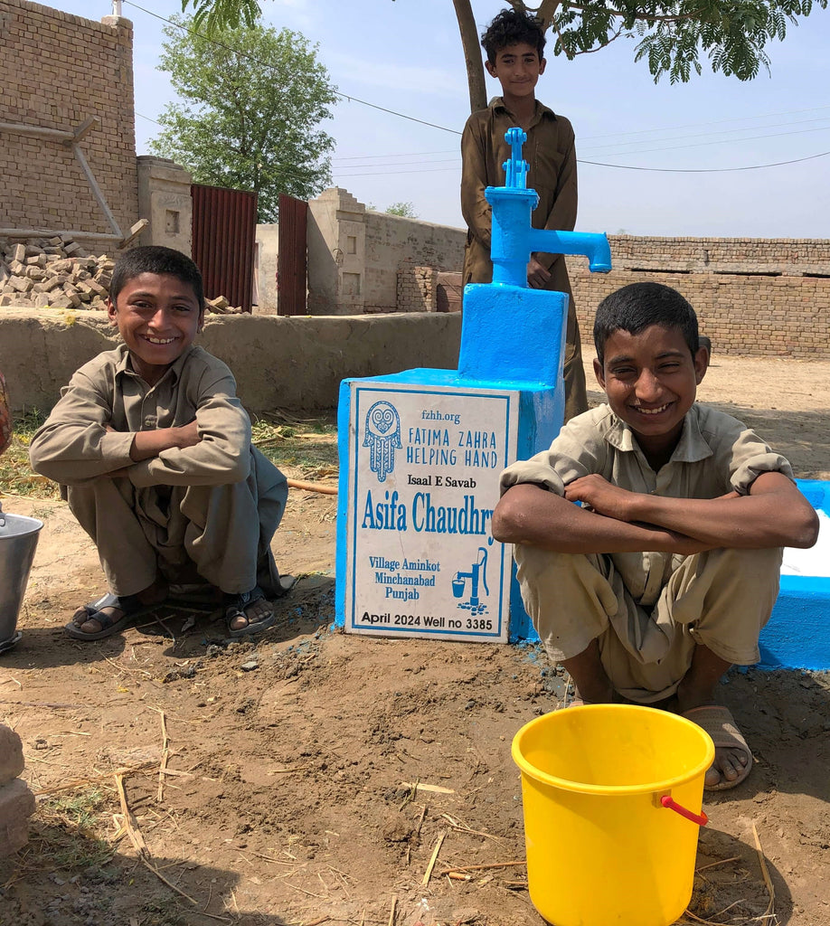 Punjab, Pakistan – Asifa Chaudhry – FZHH Water Well# 3385