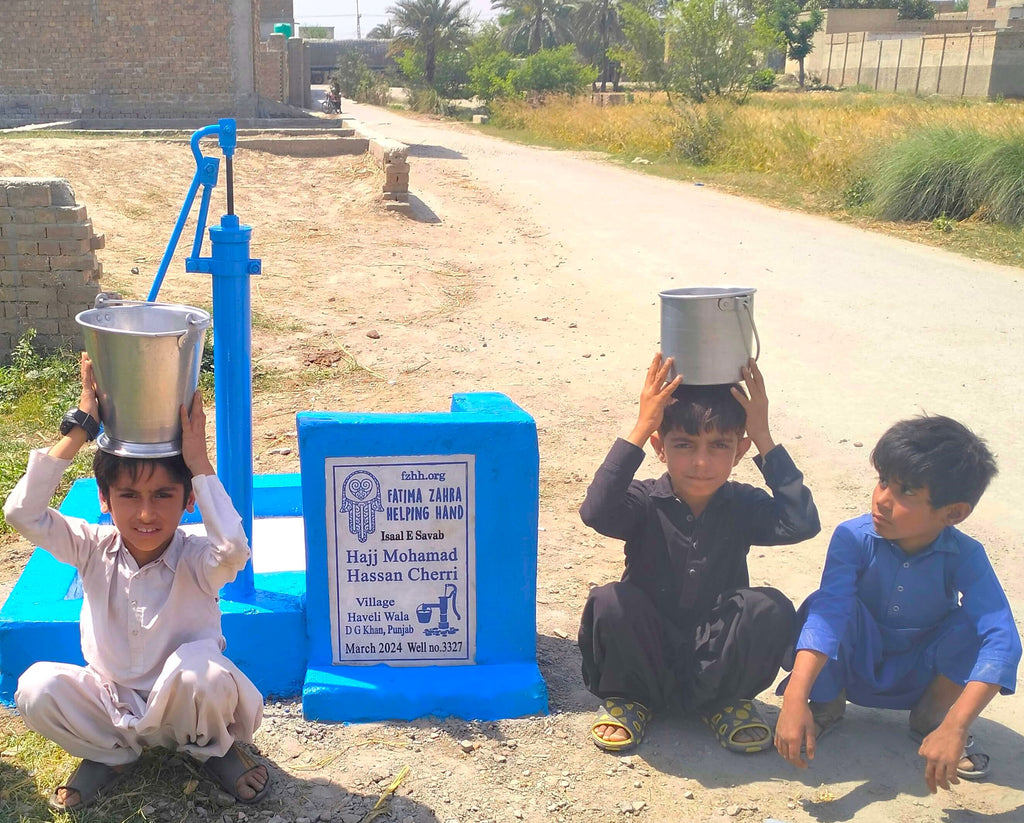 Punjab, Pakistan – Hajj Mohamad Hassan Cherri – FZHH Water Well# 3327