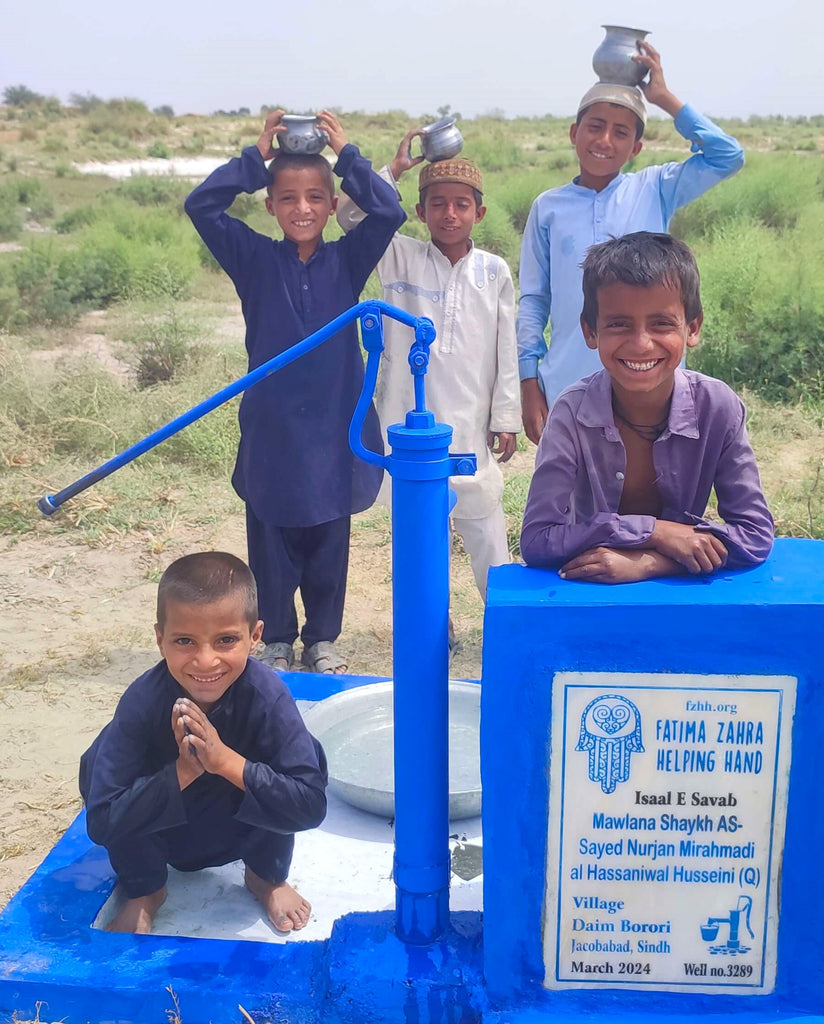 Sindh, Pakistan – Mawlana Shaykh AS- Sayed Nurjan Mirahmadi al Hassaniwal Husseini (Q) – FZHH Water Well# 3289