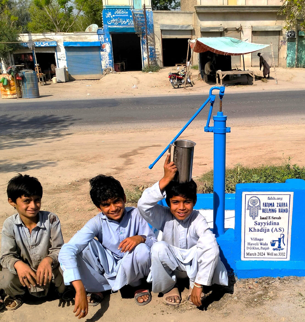 Punjab, Pakistan – Sayyidina Khadija (AS) – FZHH Water Well# 3332