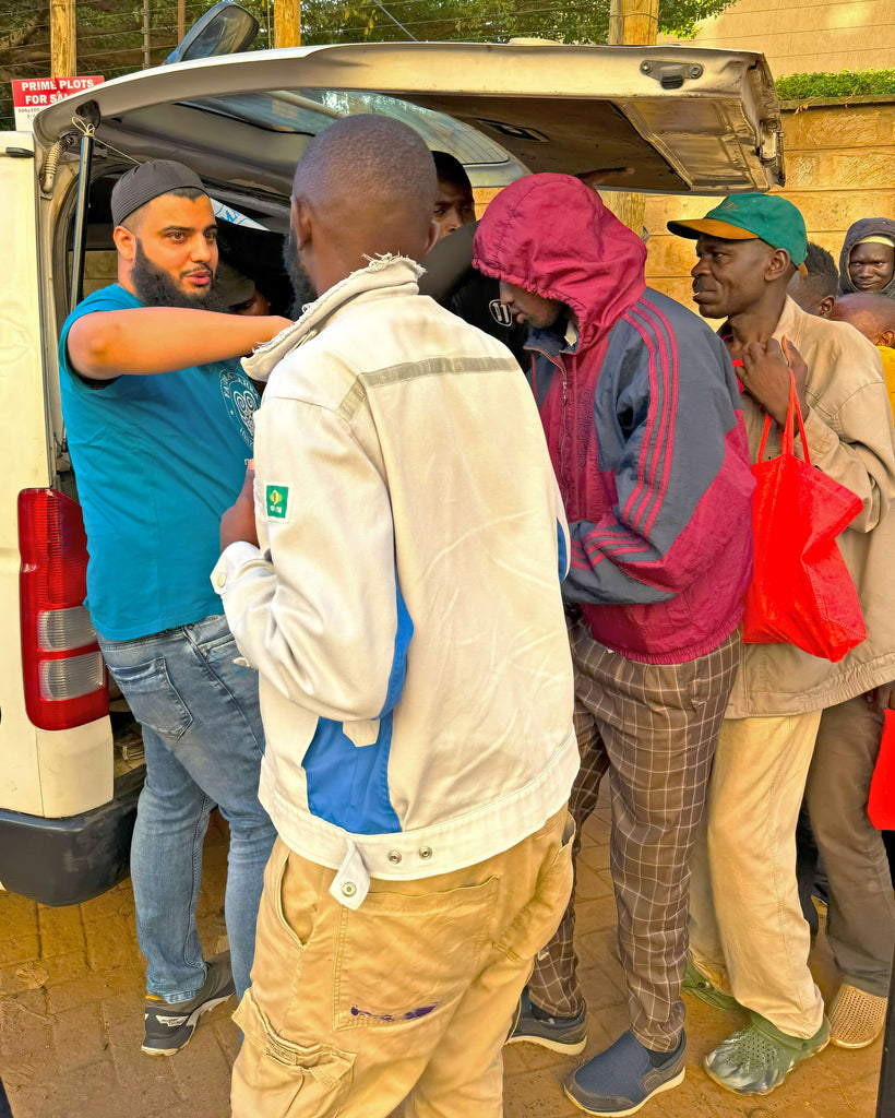 Nairobi, Kenya - Ramadan Program 3 - Participating in Month of Ramadan Appeal Program & Mobile Food Rescue Program by Distributing 1166 lbs. of Maize Meals (265 packets) that will be Served as Iftar for 265+ less Privileged People