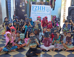 Hyderabad, India - Participating in Month of Ramadan Appeal Program & Orphan Support Program by Distributing 150+ Eid Gifts of Brand New Footwear to 150+ Beloved Orphans, Madrasa Students & Less Privileged Children