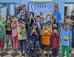 Hyderabad, India - Participating in Mobile Food Rescue Program & Orphan Support Program by Distributing Hot Meals to Beloved Orphans, Madrasa Students, Homeless & Less Privileged Families
