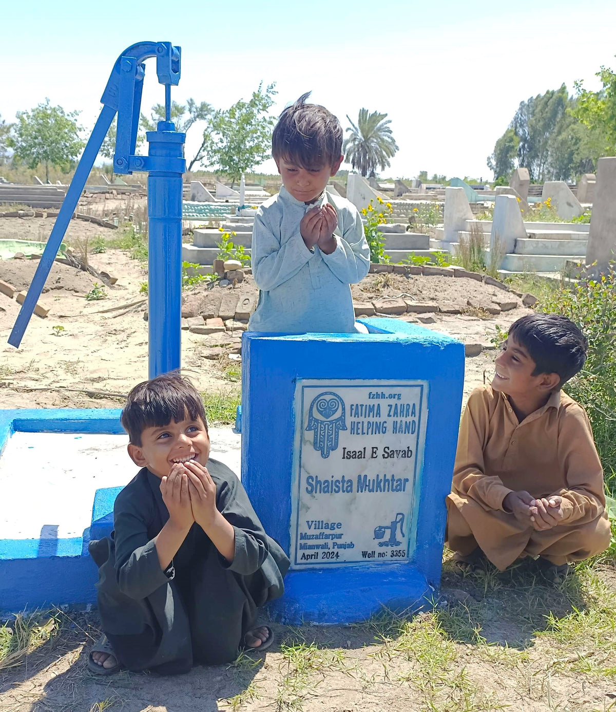 Punjab, Pakistan – Shaista Mukhtar – Fzhh Water Well# 3355– Fatima 