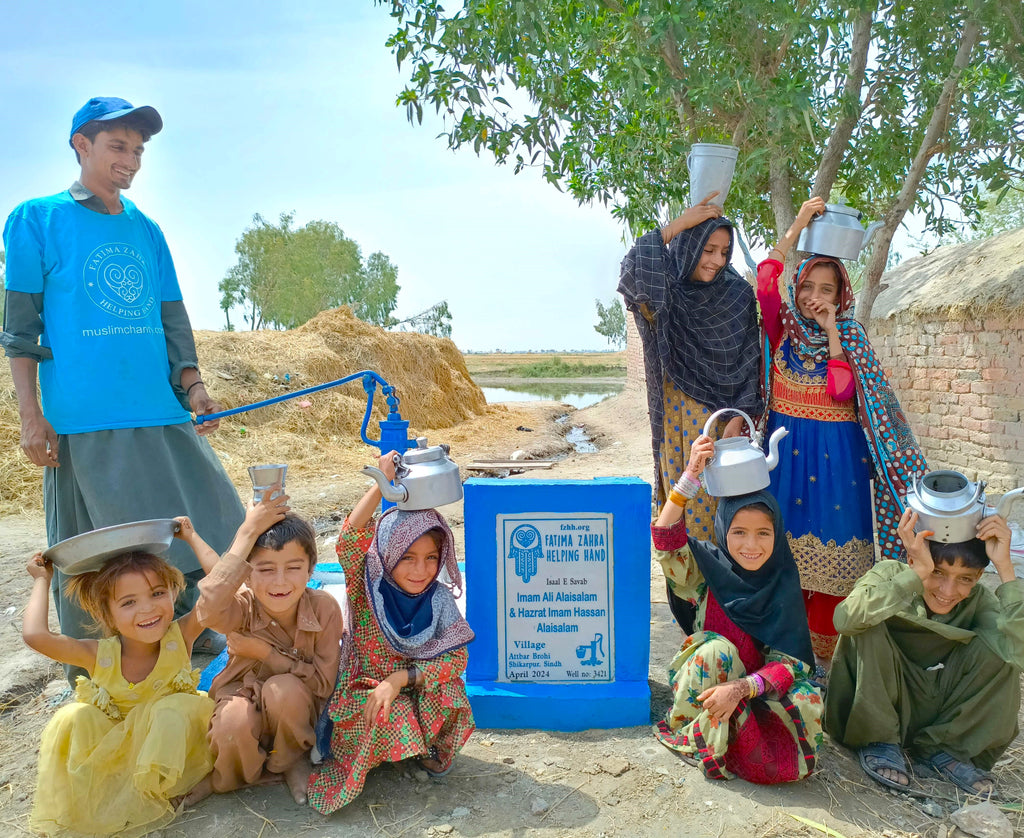 Sindh, Pakistan – Imam Ali Alaisalam & Hazrat Imam Hassan Alaisalam – FZHH Water Well# 3421