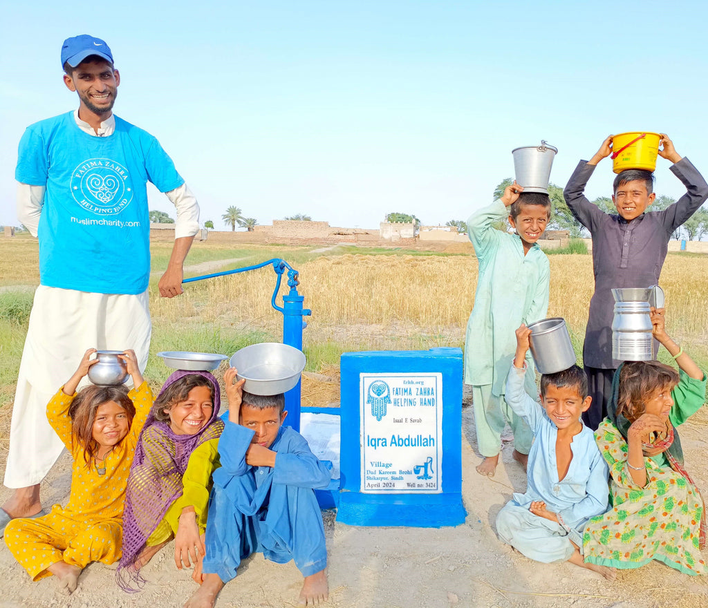 Sindh, Pakistan – Iqra Abdullah – FZHH Water Well# 3424