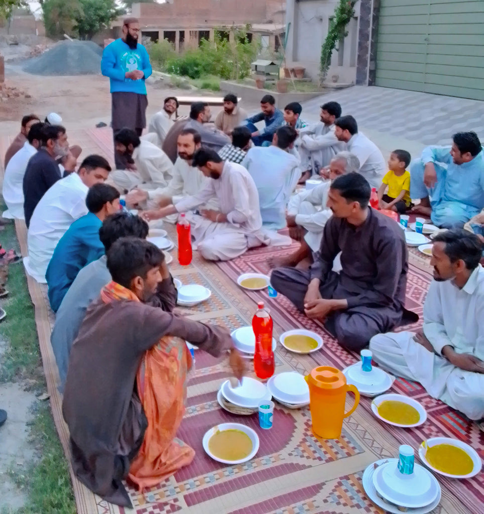 Faisalabad, Pakistan - Ramadan Day 26 - Participating in Month of Ramadan Appeal Program & Mobile Food Rescue Program by Serving 100+ Complete Iftari Meals with Hot Dinners & Cold Drinks to 100+ Less Privileged People