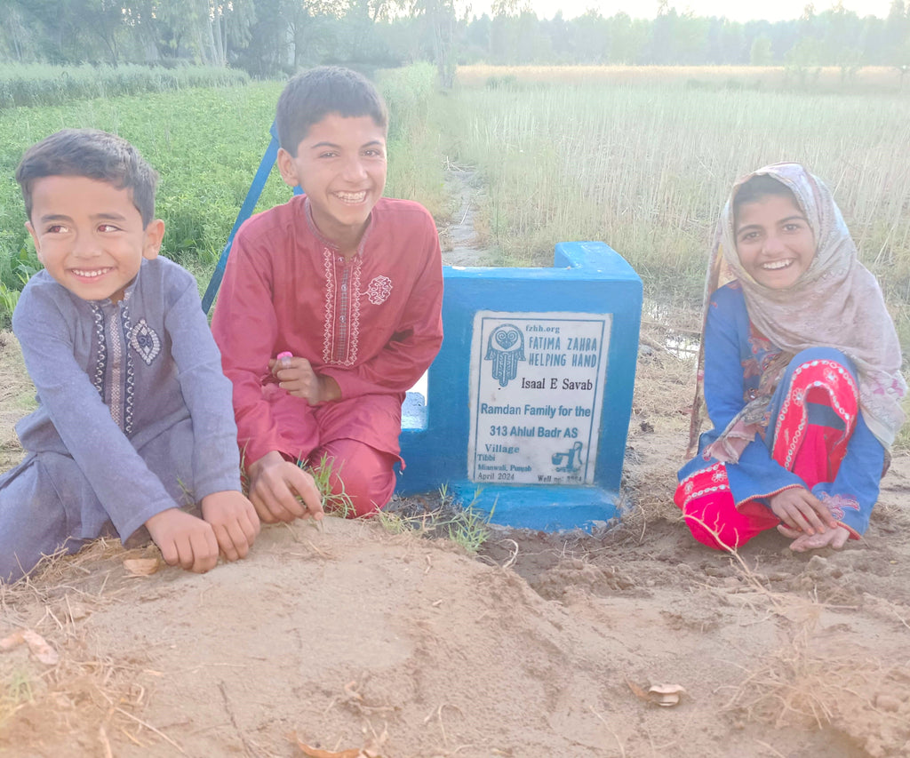 Punjab, Pakistan – Ramadan Family for the 313 Ahlul Badr AS – FZHH Water Well# 3364