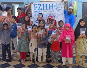 Hyderabad, India - Participating in Holy Qurbani Program & Mobile Food Rescue Program by Processing, Packaging & Distributing Holy Qurbani Meat from 4 Holy Qurbans to Beloved Orphans, Madrasa Students, Homeless & Less Privileged Families