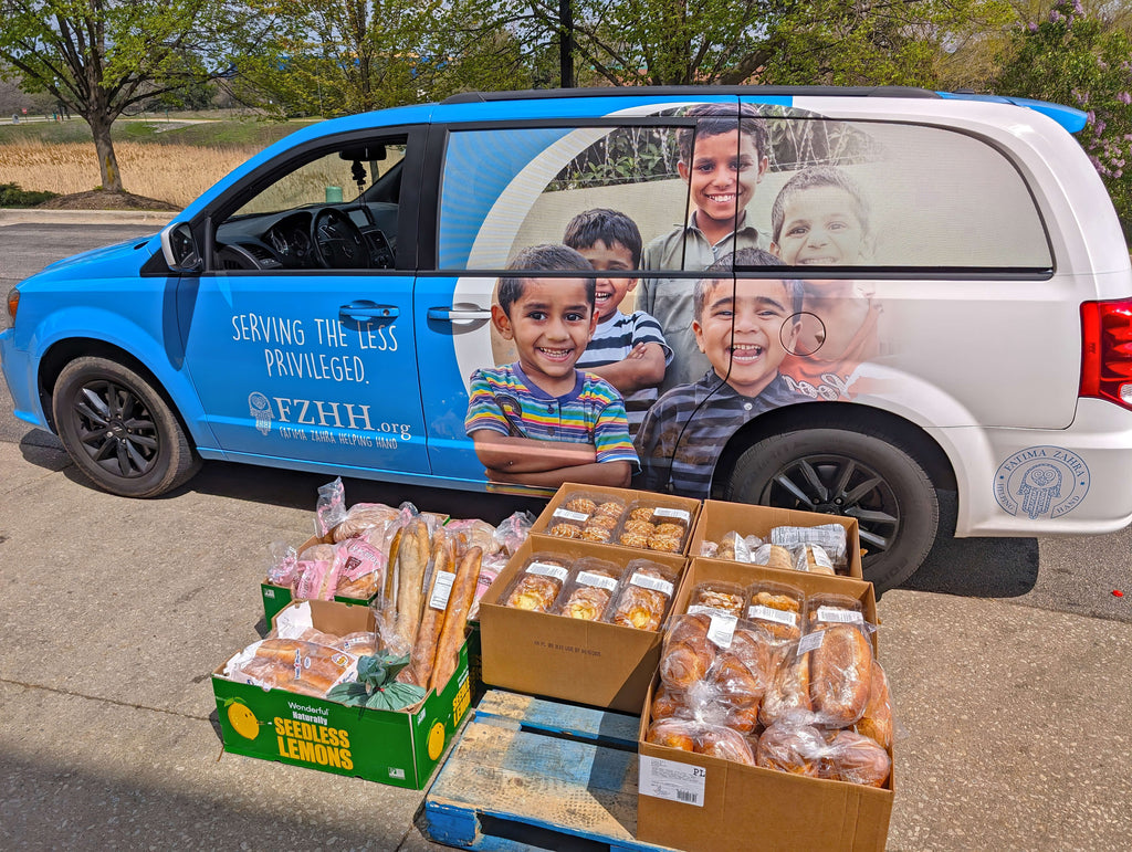 Chicago, Illinois - Participating in Mobile Food Rescue Program by Rescuing & Distributing Fresh Premium Bakery Items to Local Community's Homeless Shelters Serving Less Privileged People