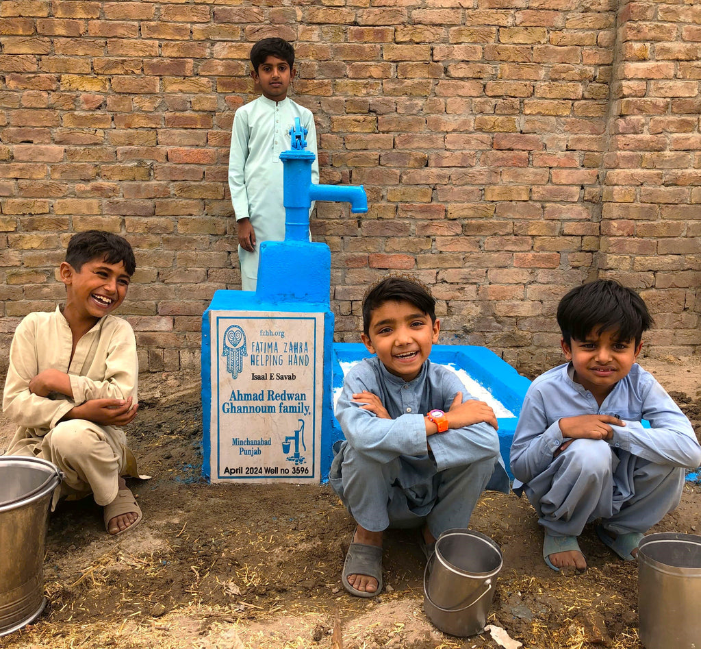 Punjab, Pakistan – Ahmad Redwan Ghannoum Family – FZHH Water Well# 3596