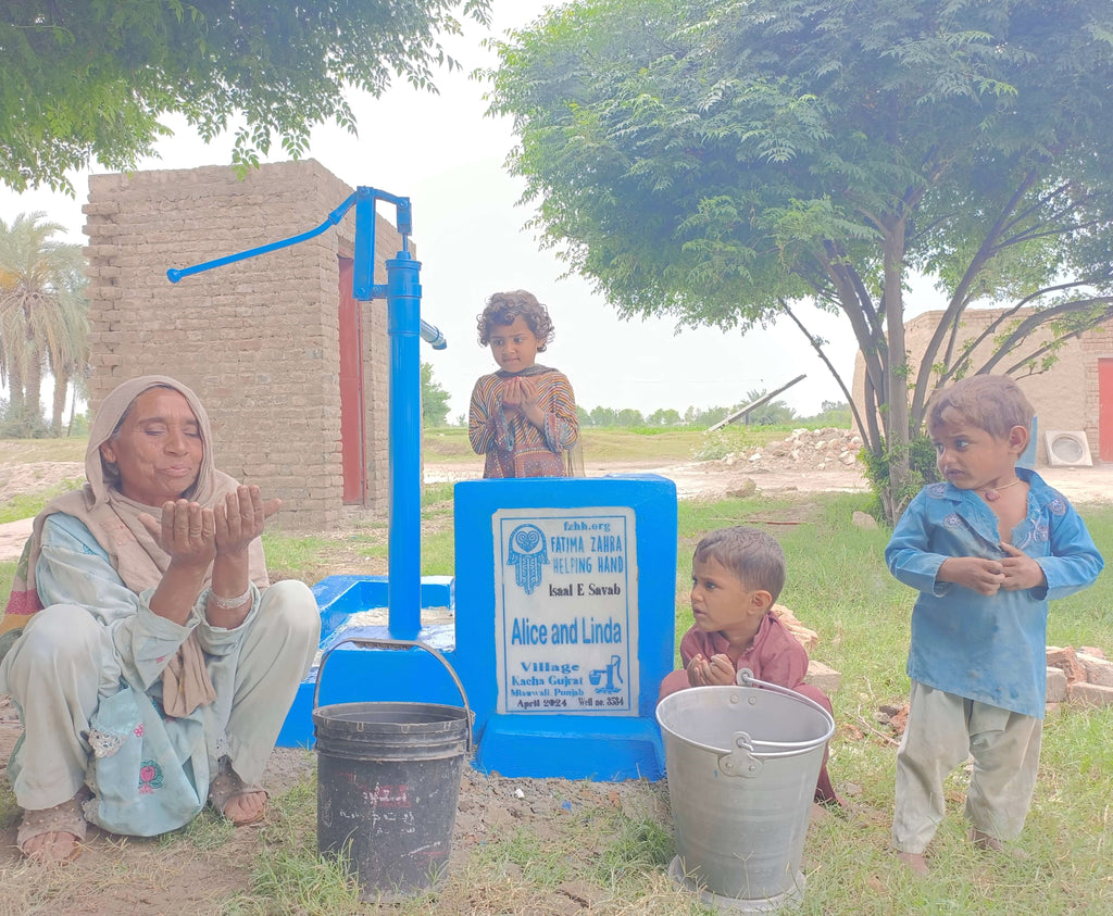 Punjab, Pakistan – Alice and Linda – FZHH Water Well# 3534