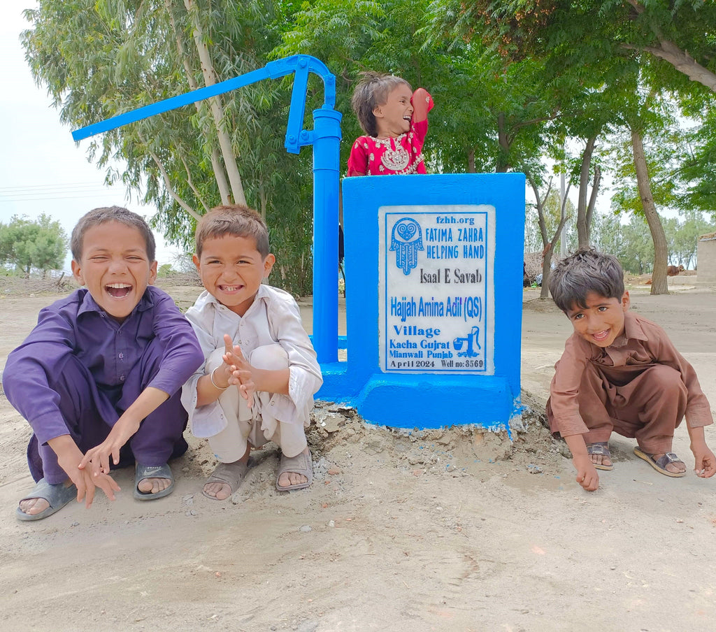 Punjab, Pakistan – Hajjah Amina Adil (QS) – FZHH Water Well# 3569