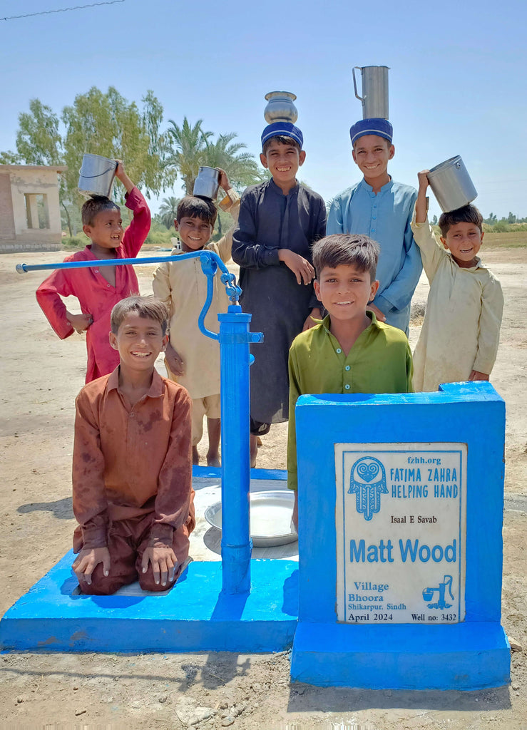 Sindh, Pakistan – Matt Wood – FZHH Water Well# 3432