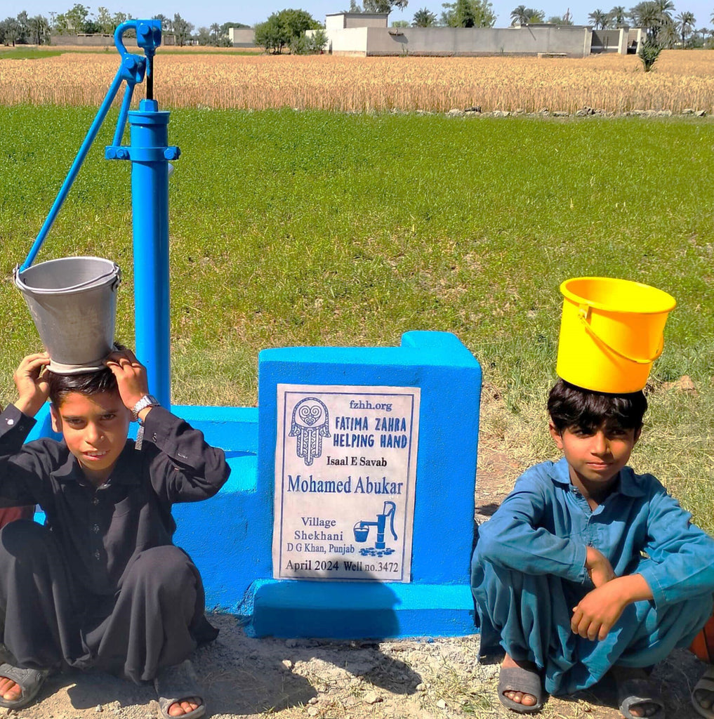 Punjab, Pakistan – Mohamed Abukar – FZHH Water Well# 3472