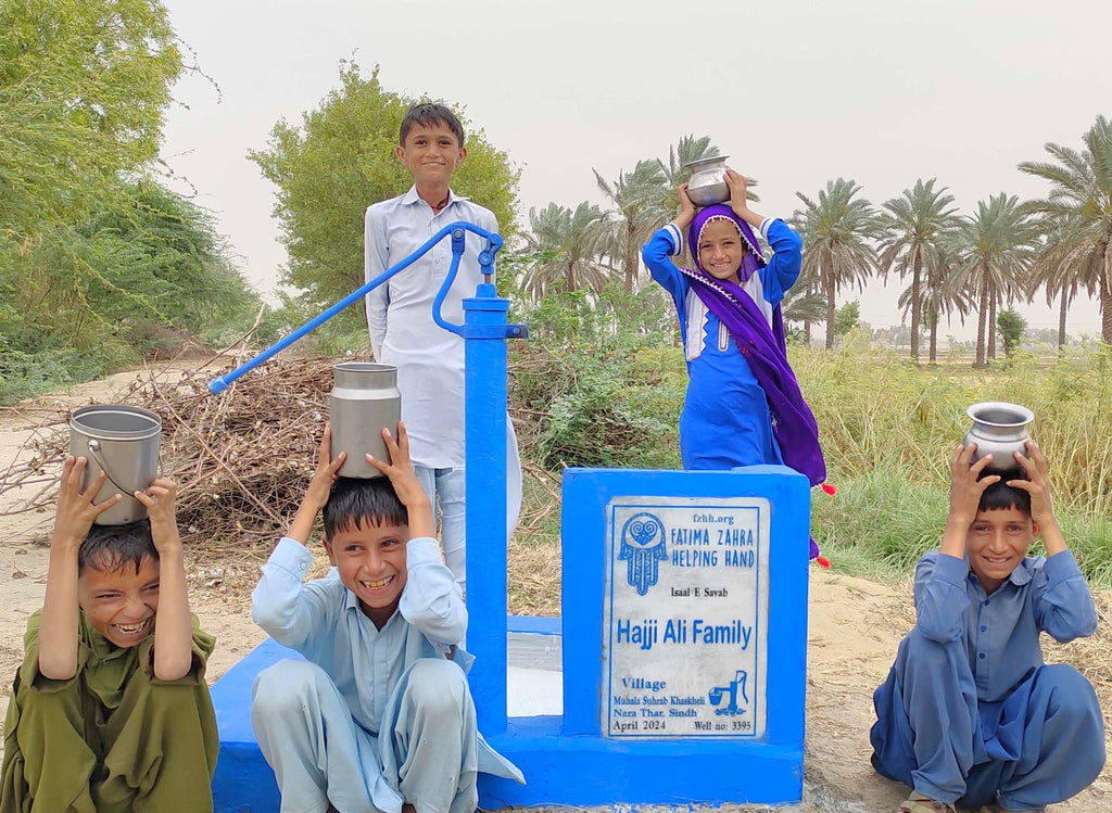 Sindh, Pakistan – Hajji Ali Family – FZHH Water Well# 3395