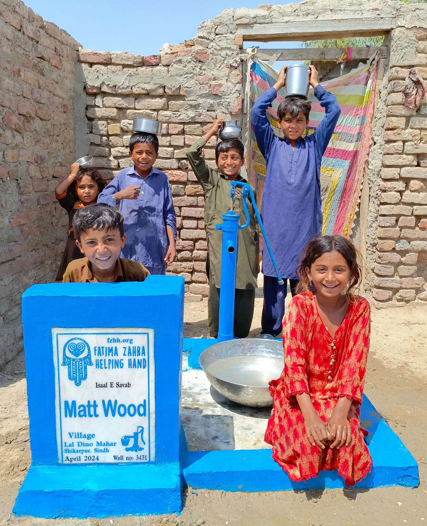 Sindh, Pakistan – Matt Wood – FZHH Water Well# 3431