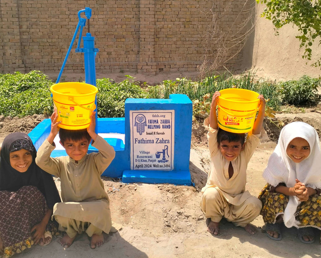 Punjab, Pakistan – Fathima Zahra – FZHH Water Well# 3494