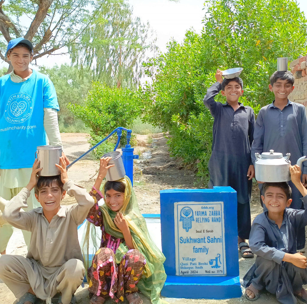 Sindh, Pakistan – Sukhwant Sahni Family – FZHH Water Well# 3578