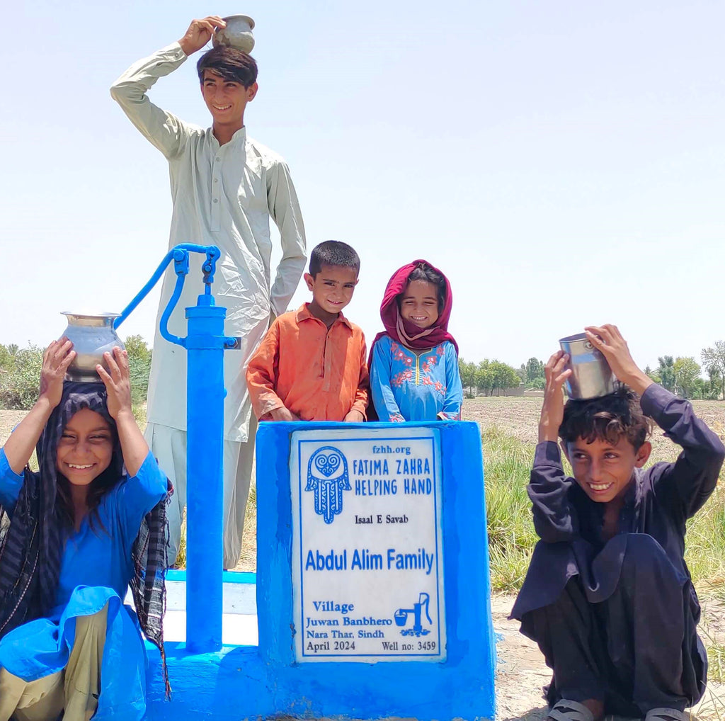 Sindh, Pakistan – Abdul Alim Family – FZHH Water Well# 3459