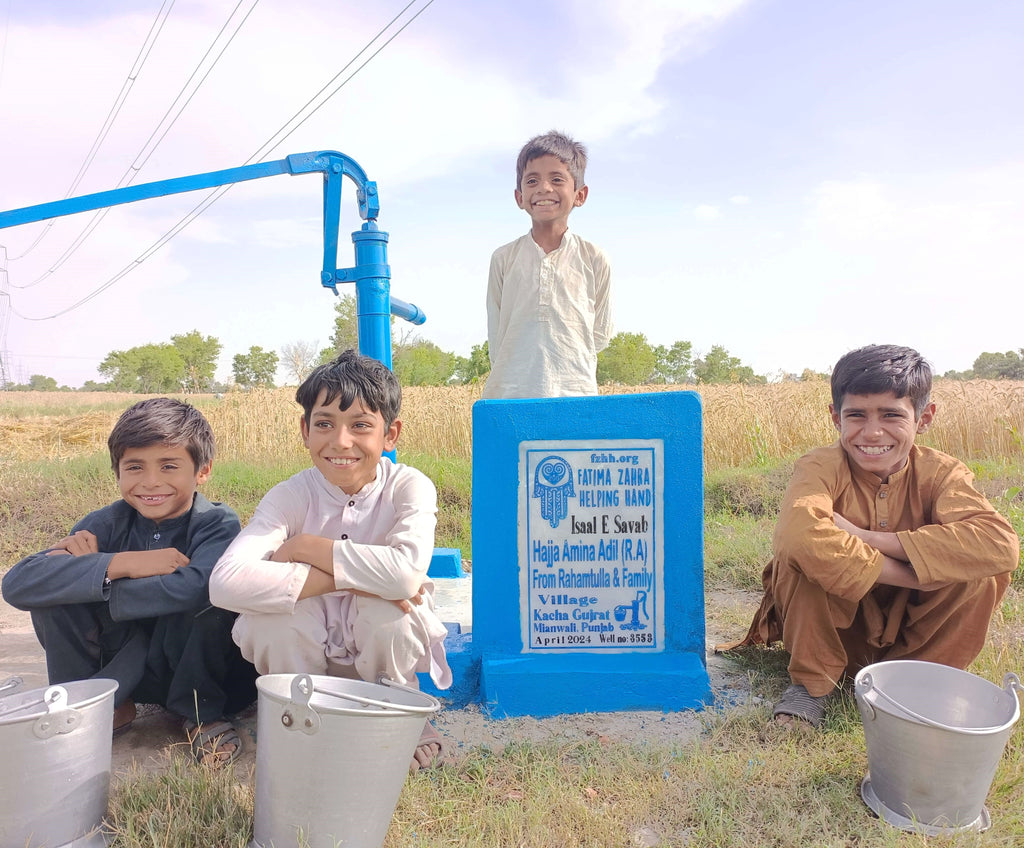 Punjab, Pakistan – Hajjah Amina Adil (R.A) From Rahamtullah & Family – FZHH Water Well# 3553