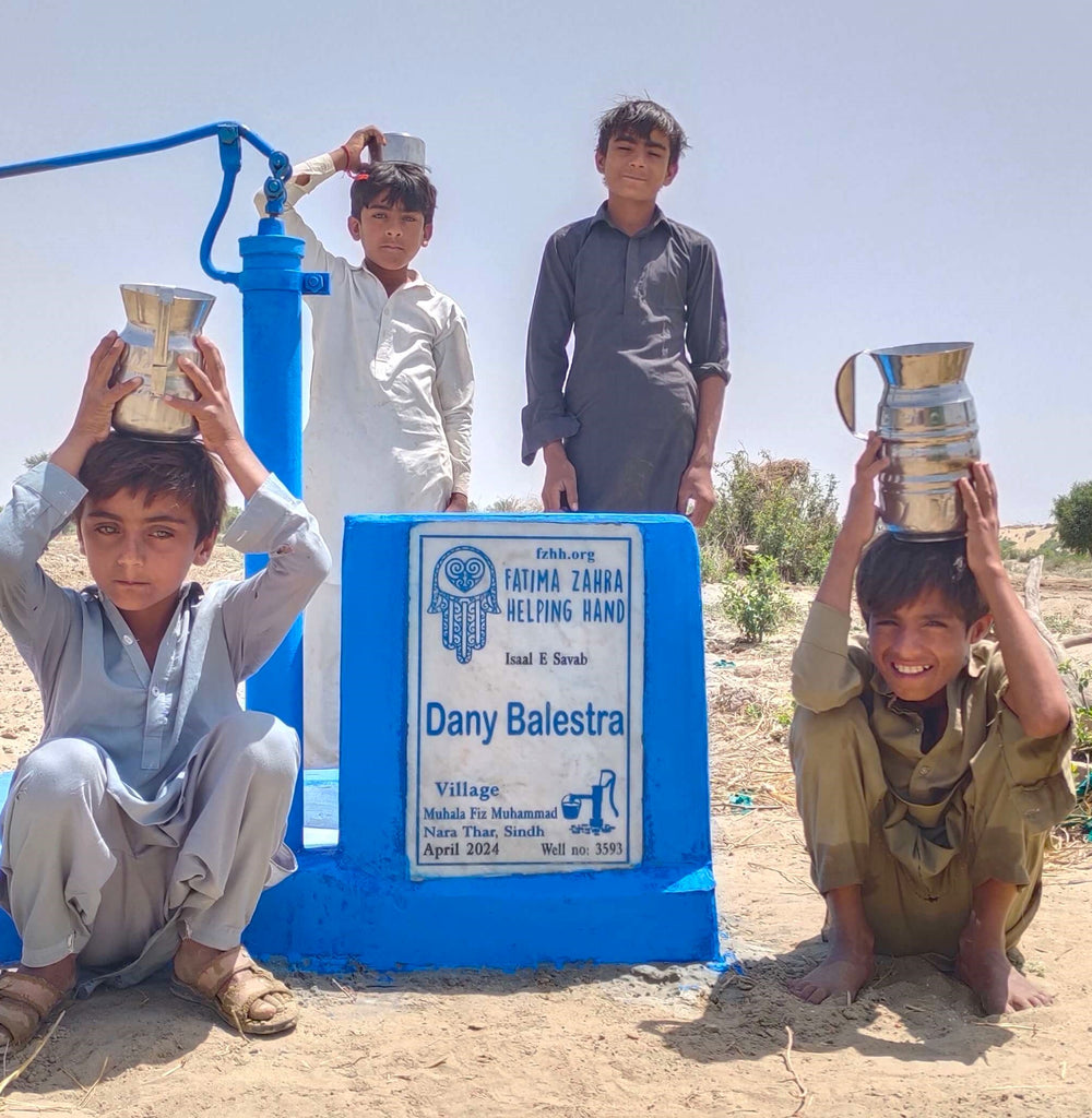 Sindh, Pakistan – Dany Balestra – FZHH Water Well# 3593