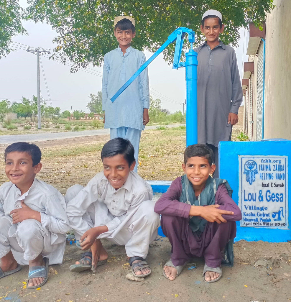 Punjab, Pakistan – Lou & Gesa – FZHH Water Well# 3540