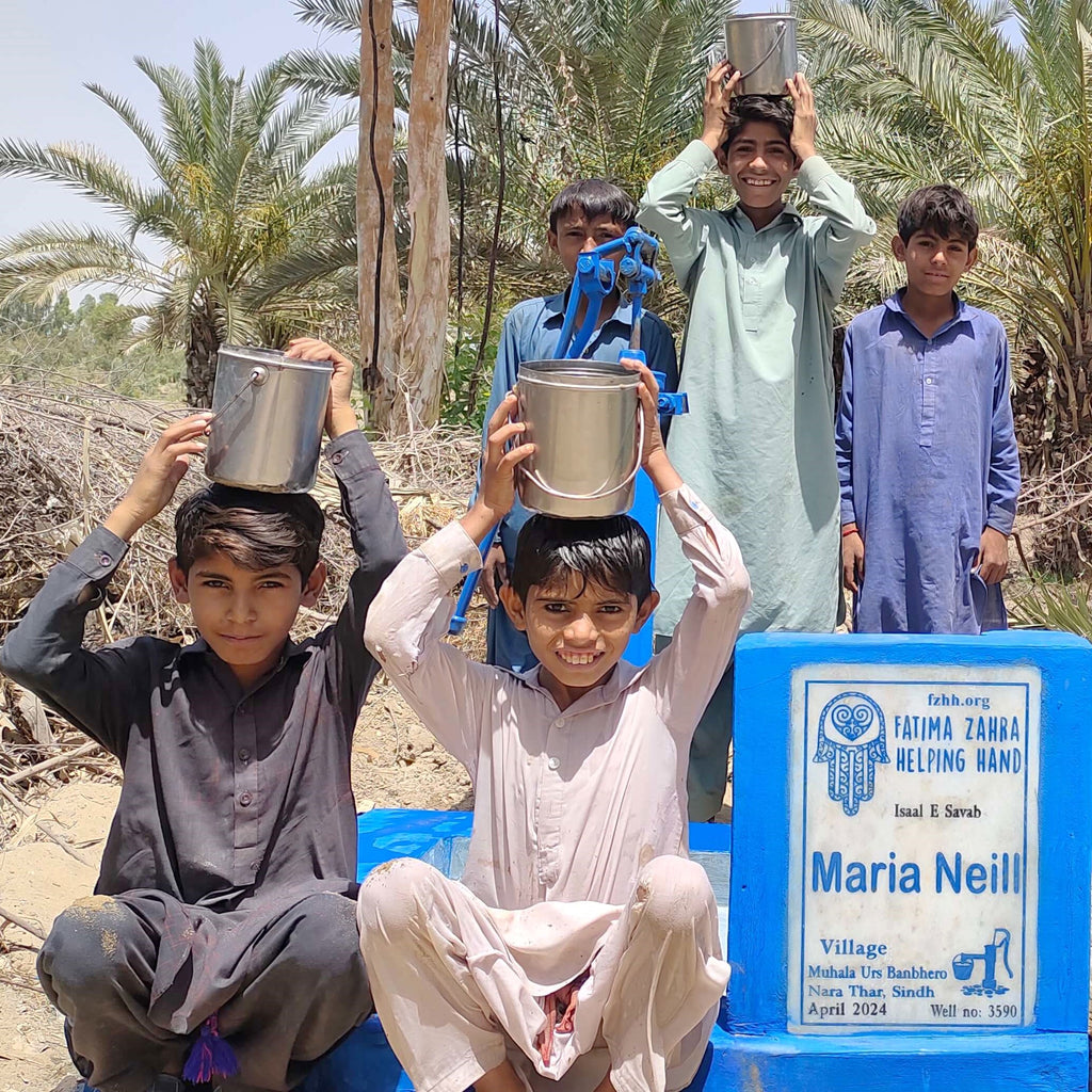 Sindh, Pakistan – Maria Neill – FZHH Water Well# 3590