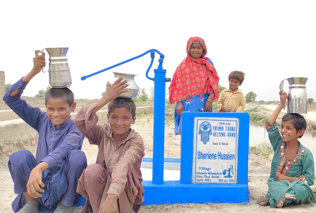 Sindh, Pakistan – Sheriene Hussien – FZHH Water Well# 3388