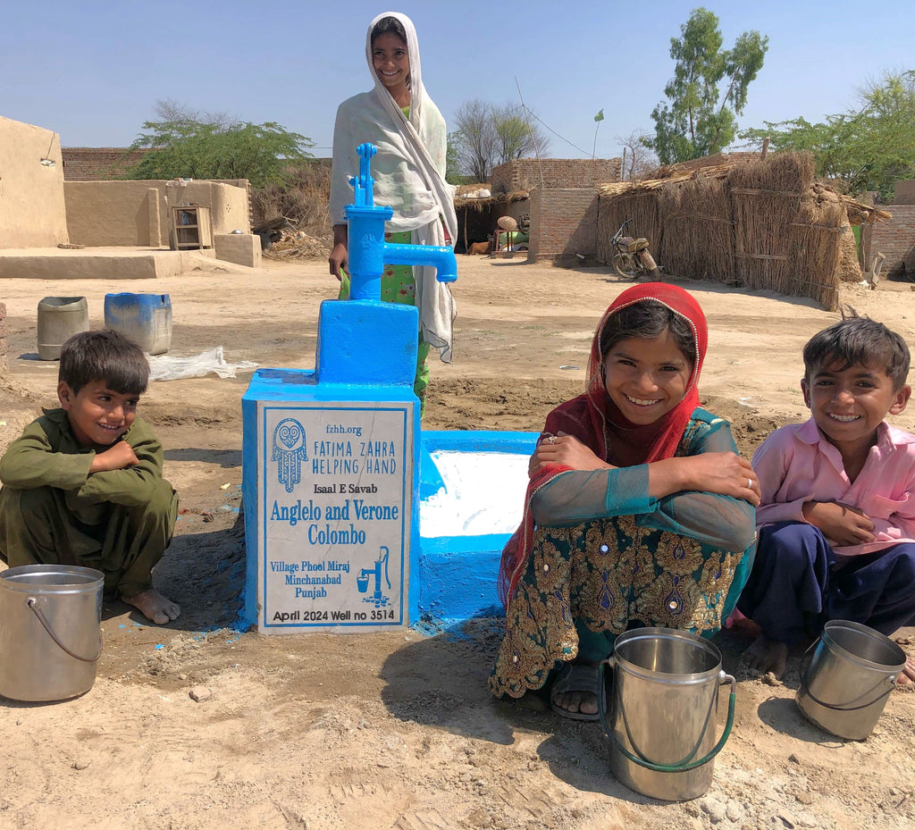 Punjab, Pakistan – Anglelo and Verone Colombo – FZHH Water Well# 3514