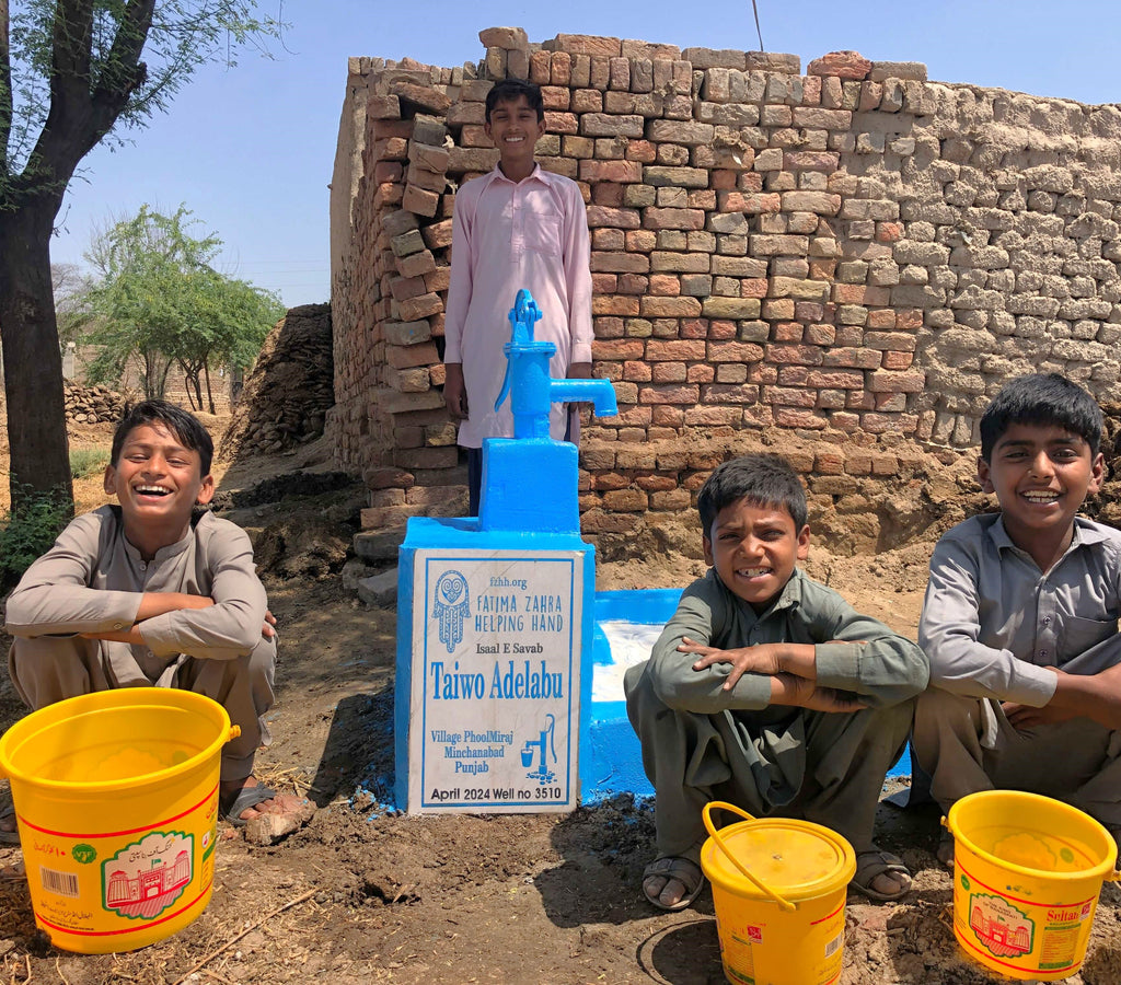 Punjab, Pakistan – Taiwo Adelabu – FZHH Water Well# 3510