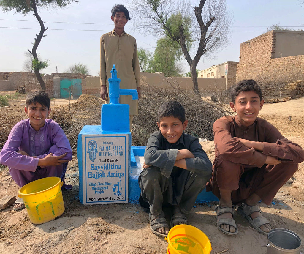 Punjab, Pakistan – Sayyiditina Hajjah Amina – FZHH Water Well# 3519