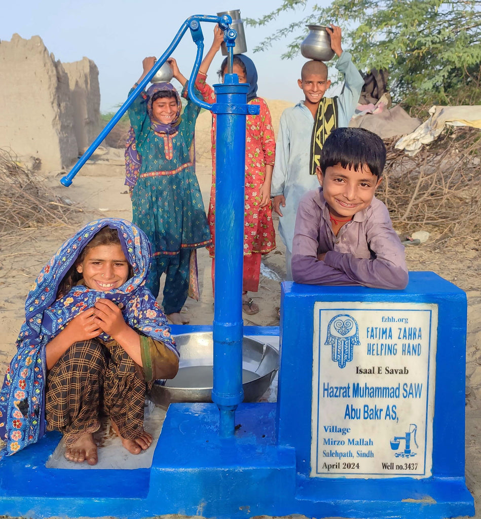 Sindh, Pakistan – Hazrat Muhammad SAW Abu Bakr AS – FZHH Water Well# 3437