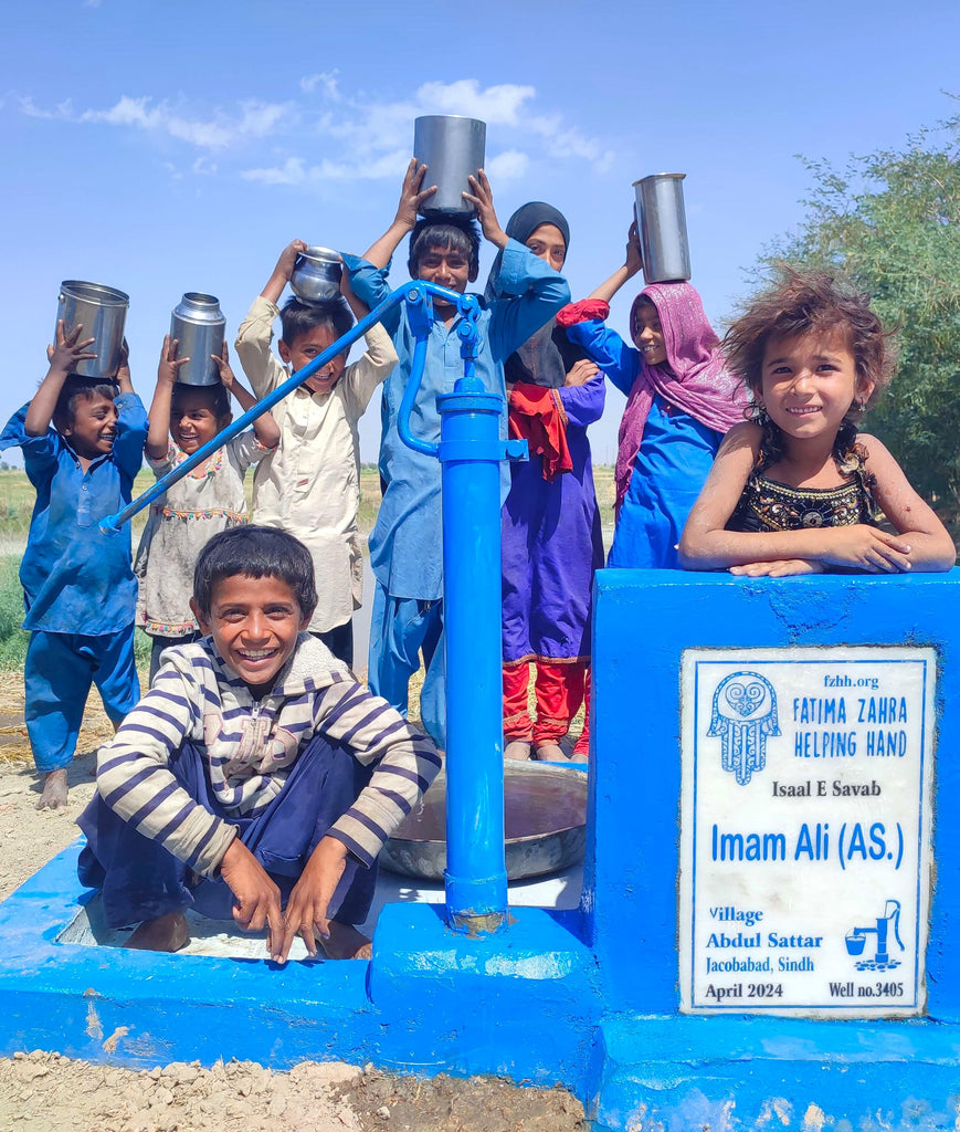 Sindh, Pakistan – Imam Ali (AS) – FZHH Water Well# 3405