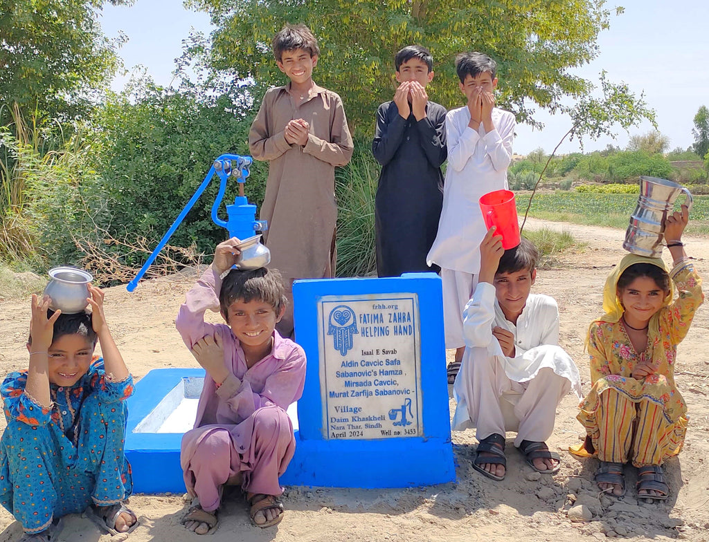 Sindh, Pakistan – Aldin Cavcic Safa Sabanovic's Hamza, Mirsada Cavcic, Murat Zarfija Sabanovic – FZHH Water Well# 3453