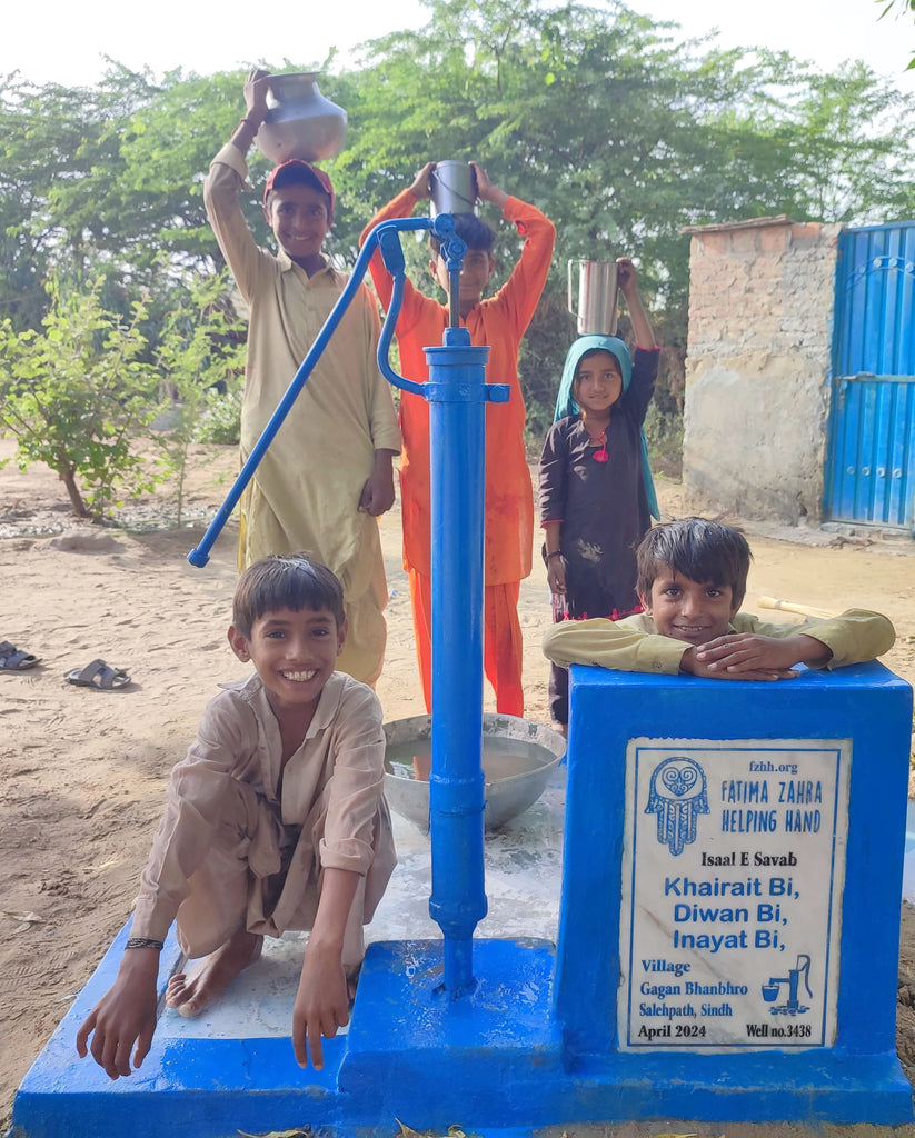 Sindh, Pakistan – Khairait Bi, Diwan Bi, Inayat Bi – FZHH Water Well# 3438