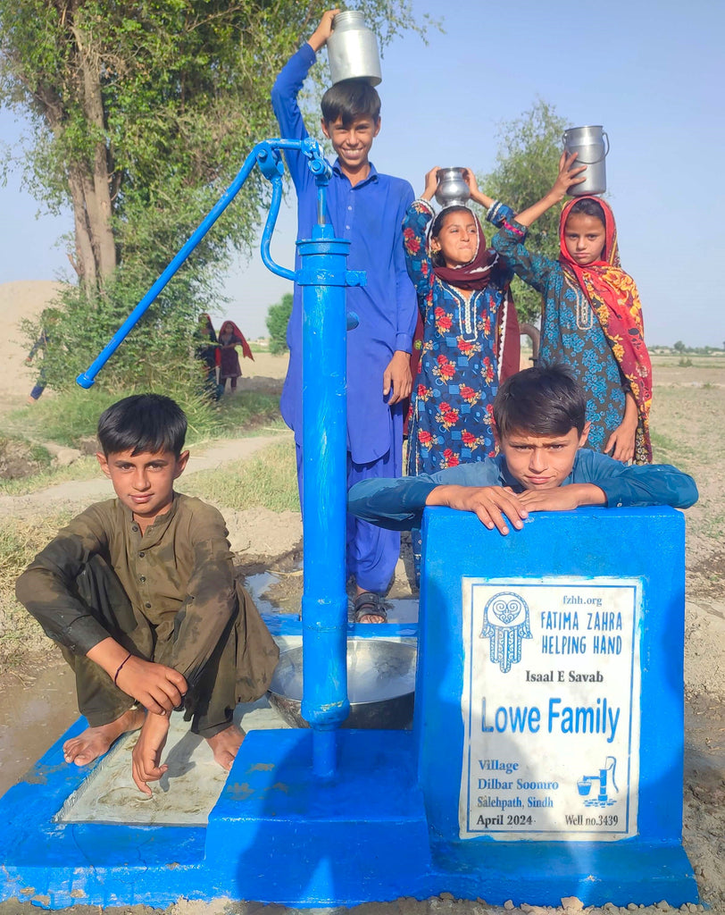 Sindh, Pakistan – Lowe Family – FZHH Water Well# 3439