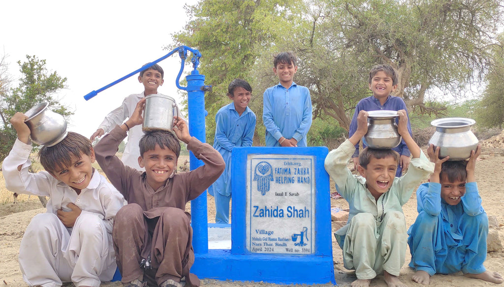 Sindh, Pakistan – Zahida Shah – FZHH Water Well# 3394