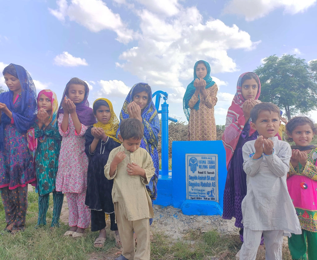 Punjab, Pakistan – Sayyida Aminha SA and Sayyidna Abdullah AS – FZHH Water Well# 3533