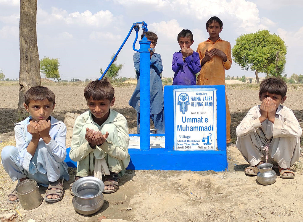 Sindh, Pakistan – Ummat e Muhammadi – FZHH Water Well# 3456