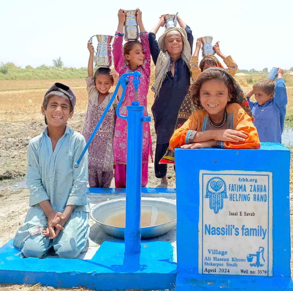 Sindh, Pakistan – Nassili's Family – FZHH Water Well# 3579