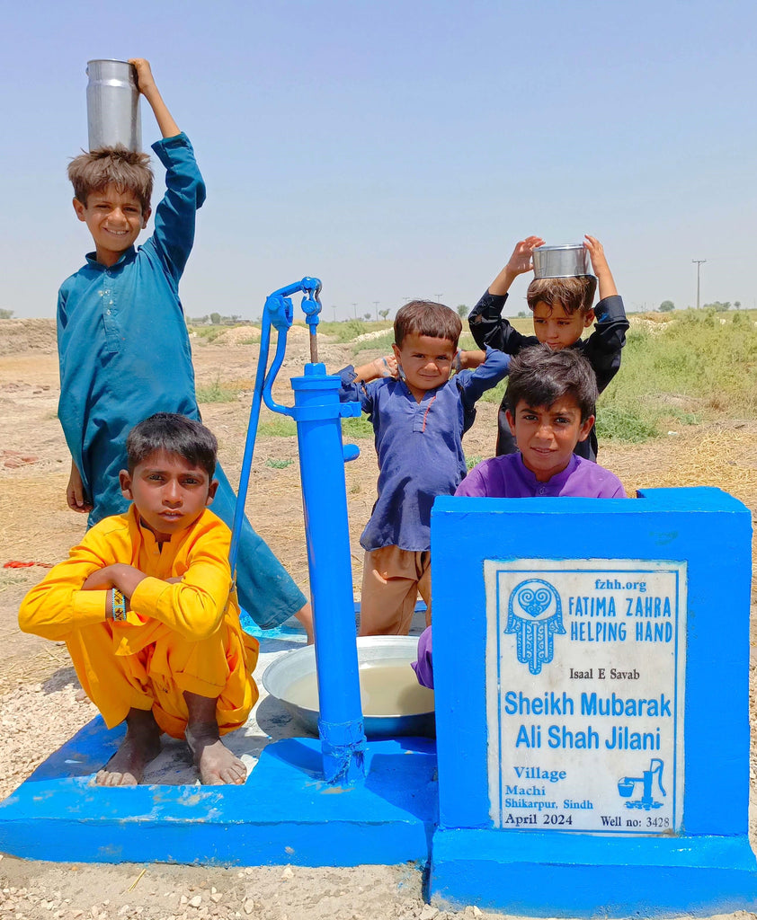 Sindh, Pakistan – Sheikh Mubarak Ali Shah Jilani – FZHH Water Well# 3428