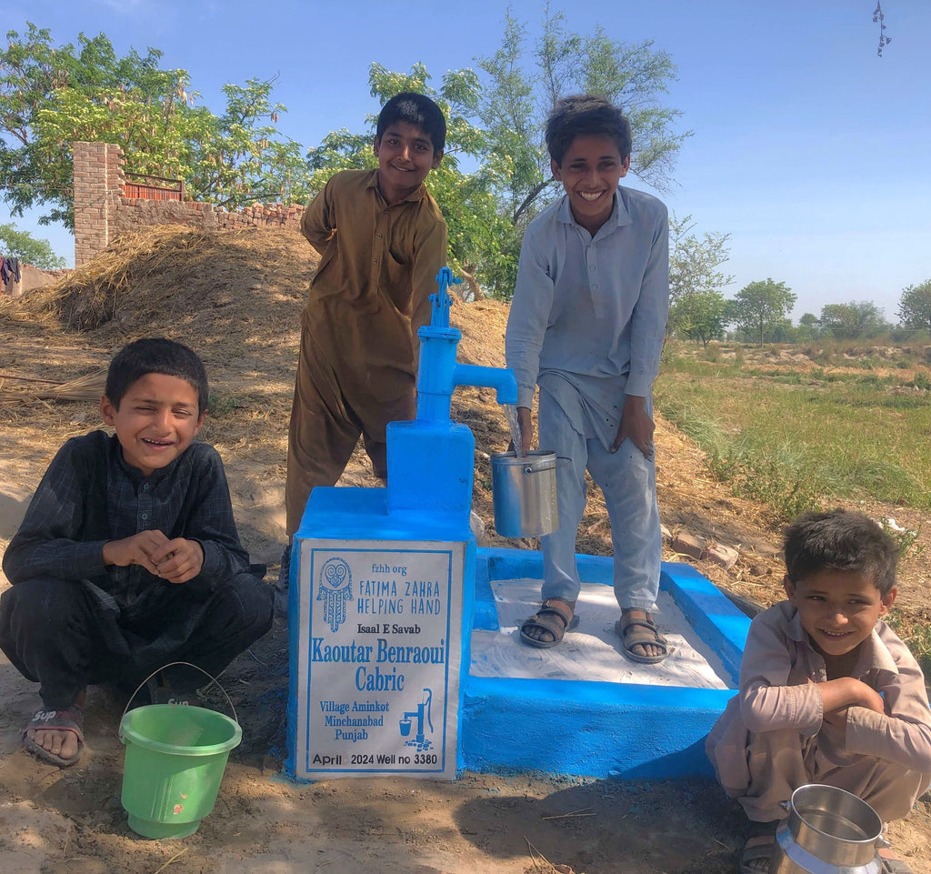 Sindh, Pakistan – Kaoutar Benraoui Cabric – FZHH Water Well# 3380