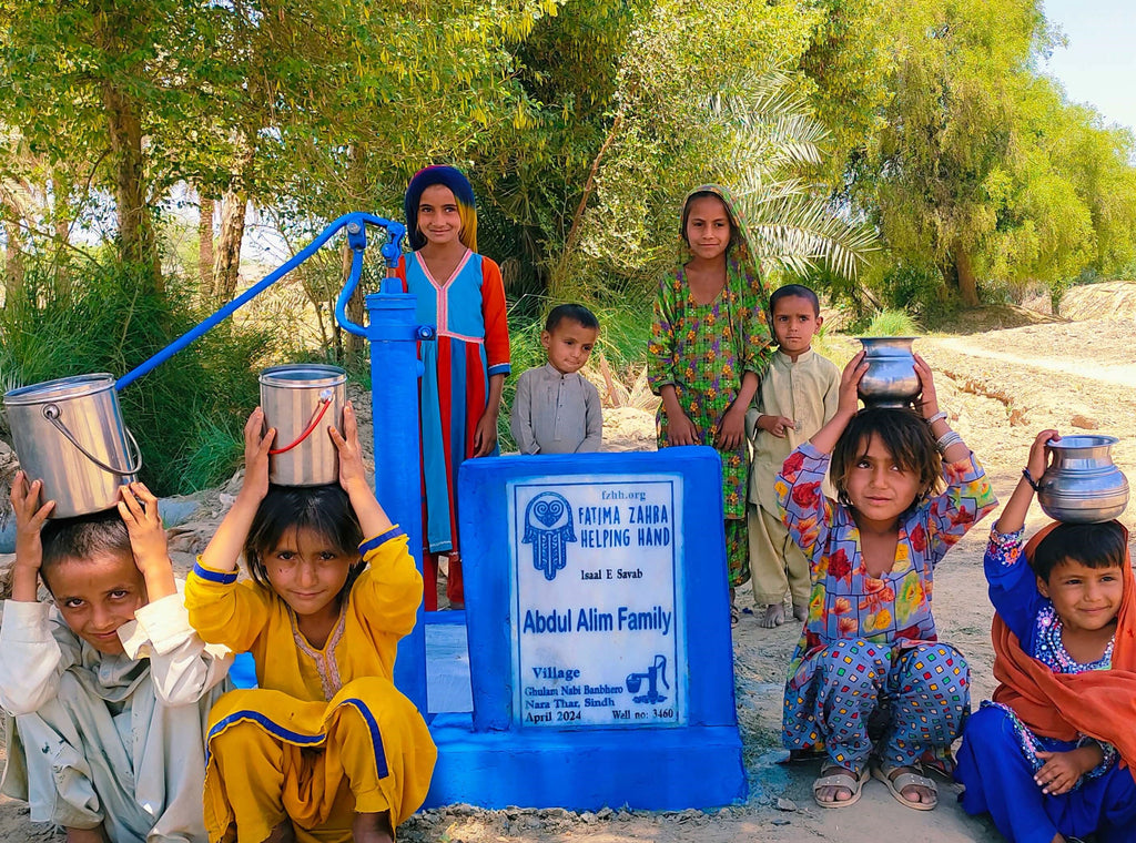 Sindh, Pakistan – Abdul Alim Family – FZHH Water Well# 3460