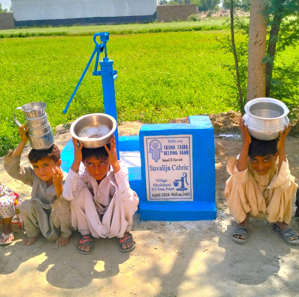 Punjab, Pakistan – Suvalija Cabric – FZHH Water Well# 3465