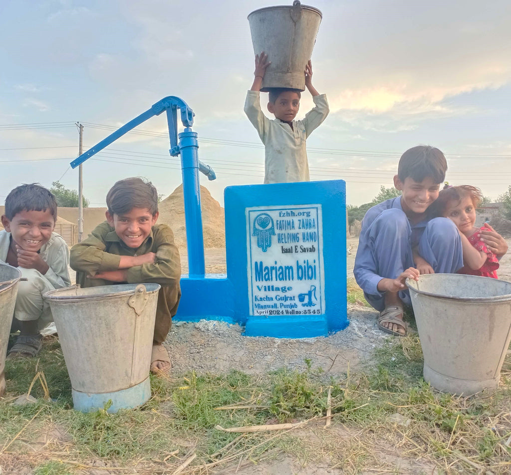 Punjab, Pakistan – Mariam Bibi – FZHH Water Well# 3545